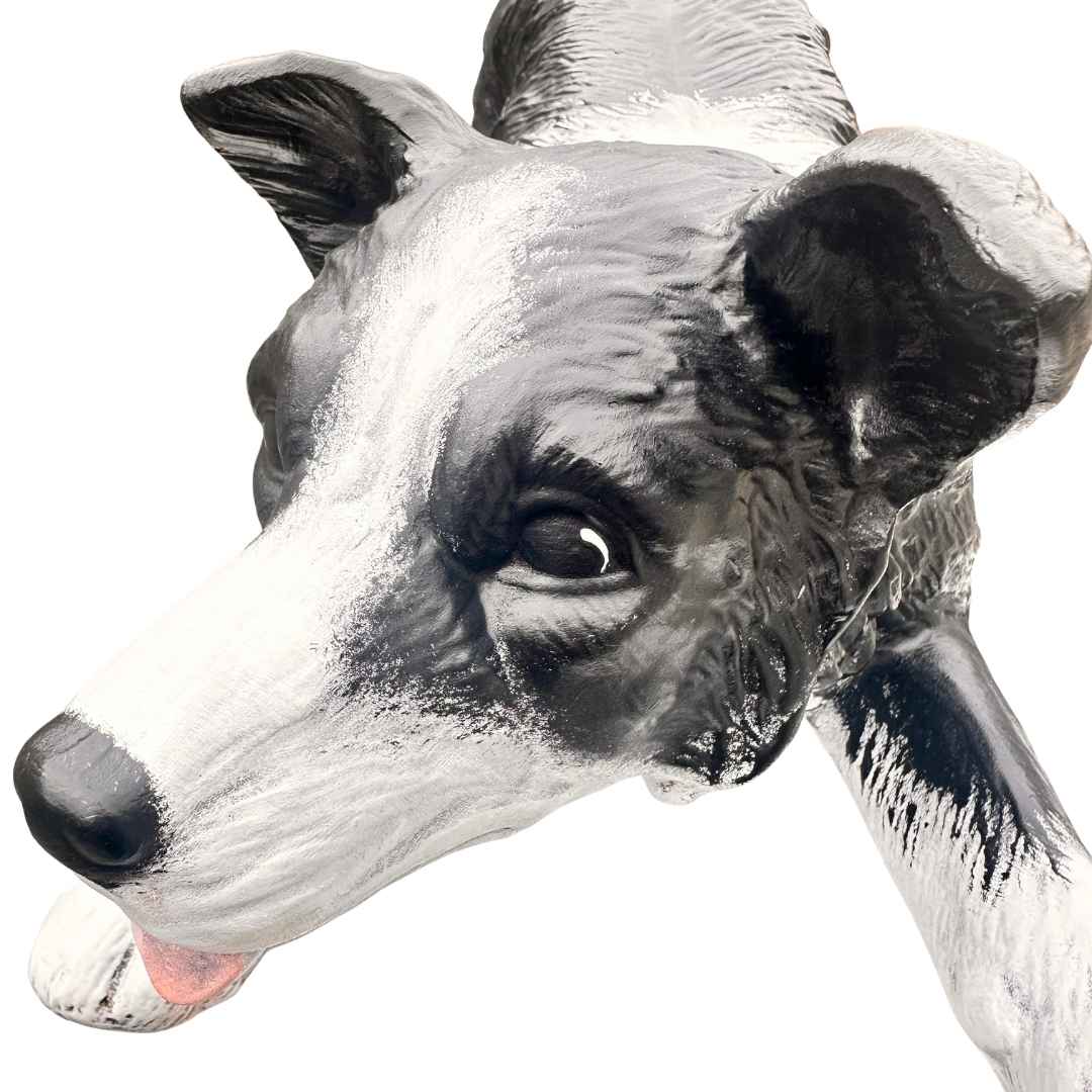 Ručně zpracovaná česká keramika psa